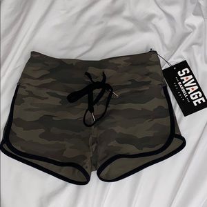 Savage Barbell Varsity Shorts